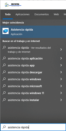 Buscar asistencia rápida